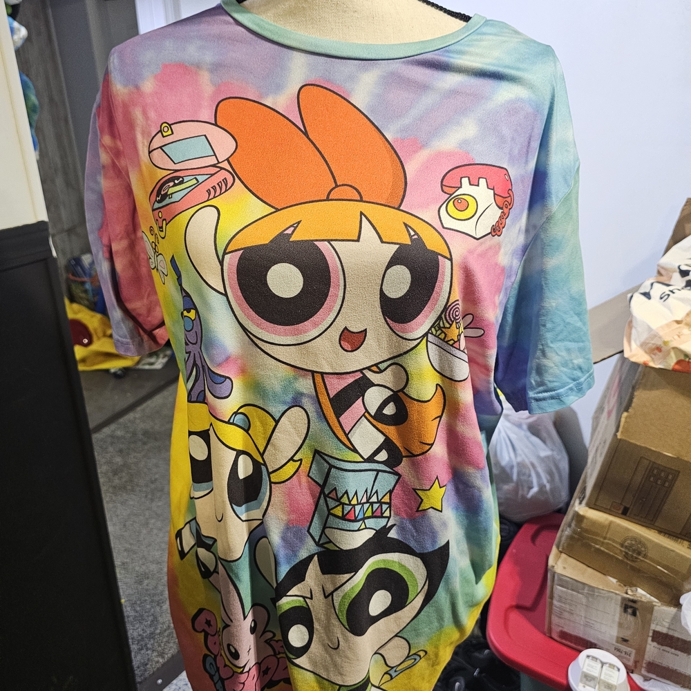 ROMWE Multicolor Cartoon Graphic Tee